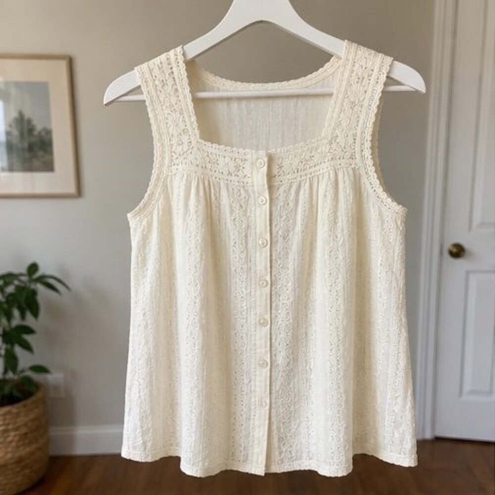Cream Cami Blouse